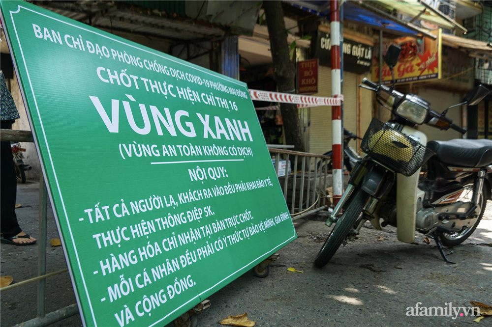 Hà Nội lập các chốt vùng xanh đầu tiên phòng dịch Covid-19, bảo vệ an toàn cho người dân nơi không có dịch-3