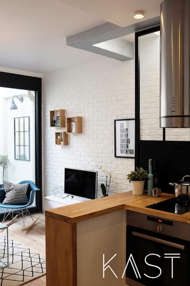 Căn hộ 32m² đẹp đến khó tin được cải tạo từ gác xép-4