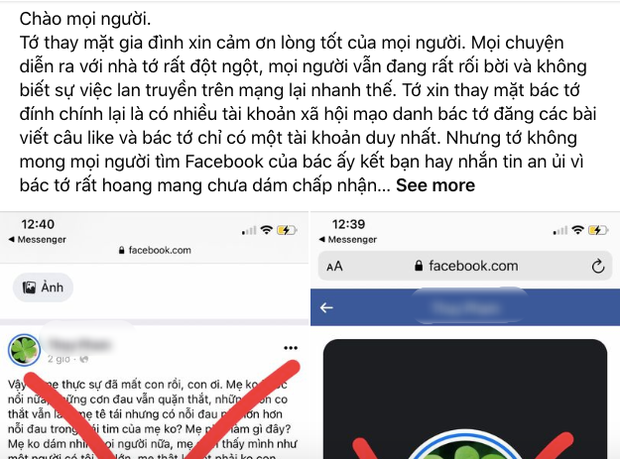 Xuất hiện tài khoản giả mạo mẹ nam thanh niên Việt Nam bị hành hung, đạp xuống sông tử vong ở Nhật Bản-3