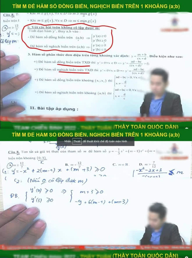 Xôn xao 1 giáo viên tự nhận Thầy Toán quốc dân nhưng lại dạy sai kiến thức cơ bản, khi bị bóc phốt còn đòi kiện ngược học sinh-1