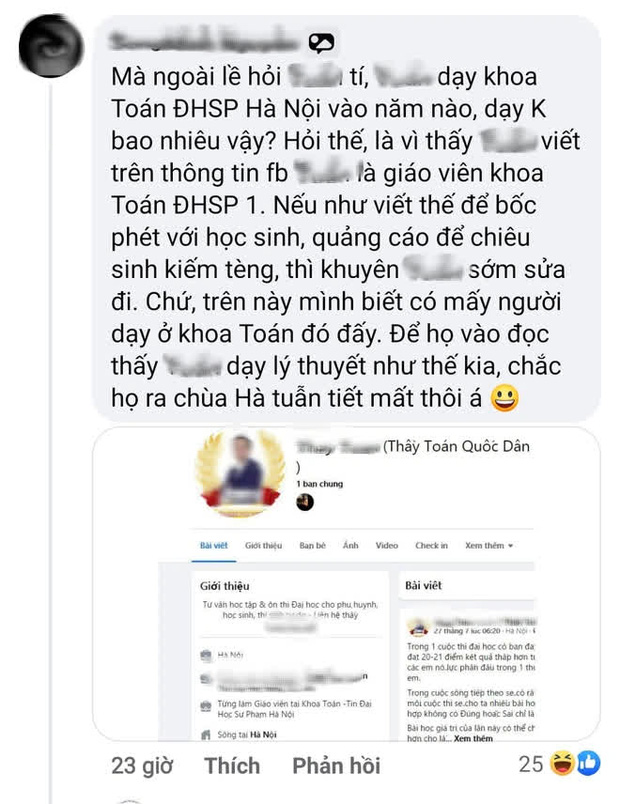 Xôn xao 1 giáo viên tự nhận Thầy Toán quốc dân nhưng lại dạy sai kiến thức cơ bản, khi bị bóc phốt còn đòi kiện ngược học sinh-5