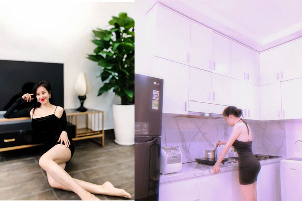 Đang yên ổn trong nhà bỗng có người inbox mời job đi tiệc, Bà Tưng phản ứng lại bằng 1 câu xanh rờn-6