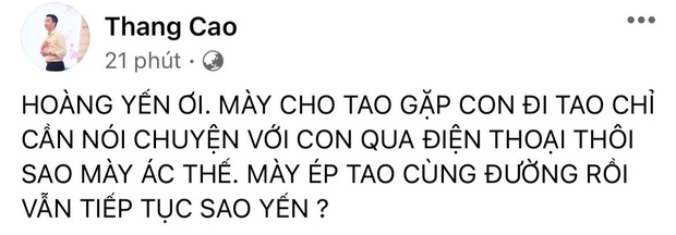 2 tháng sau vụ đấm thô bạo, chồng cũ bất ngờ tố cô Xuyến Hoàng Yến: Sao mày ác thế? Mày ép tao cùng đường rồi-1