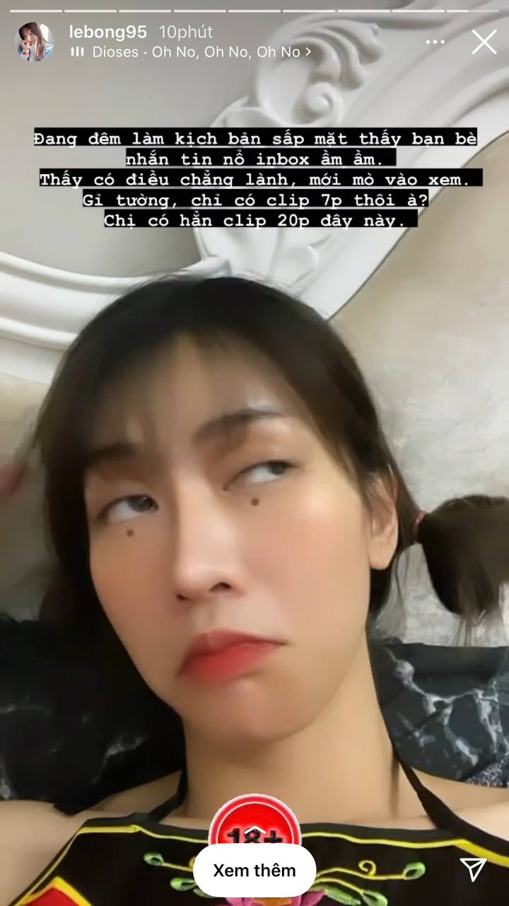 Cõi mạng náo loạn vì Lê Bống bị đồn lộ clip nóng, phản ứng của gái xinh khiến netizen không khỏi bất ngờ-5