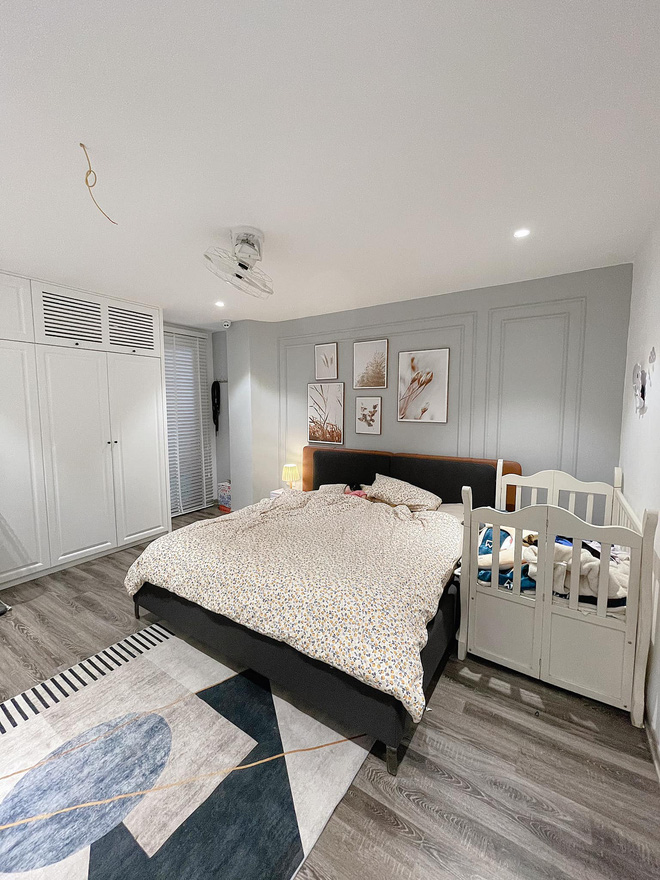 Vợ chồng Nghệ An chi 600 triệu tái cấu trúc căn hộ 90m2, góc nào cũng rộng thênh thang ngắm đến đâu ưng đến đó-3