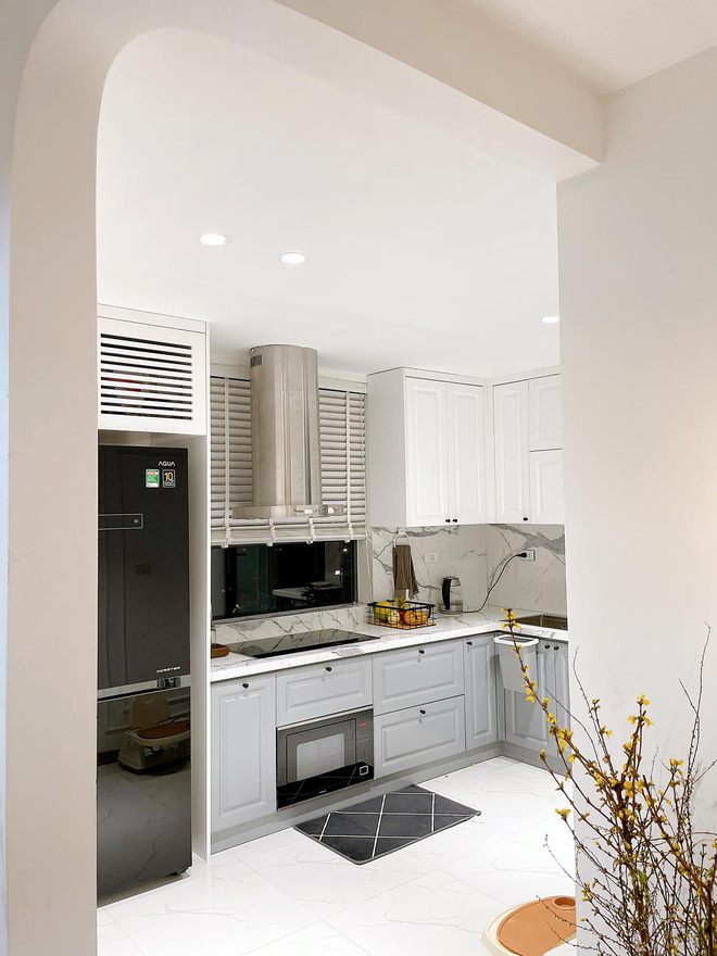 Vợ chồng Nghệ An chi 600 triệu tái cấu trúc căn hộ 90m2, góc nào cũng rộng thênh thang ngắm đến đâu ưng đến đó-11