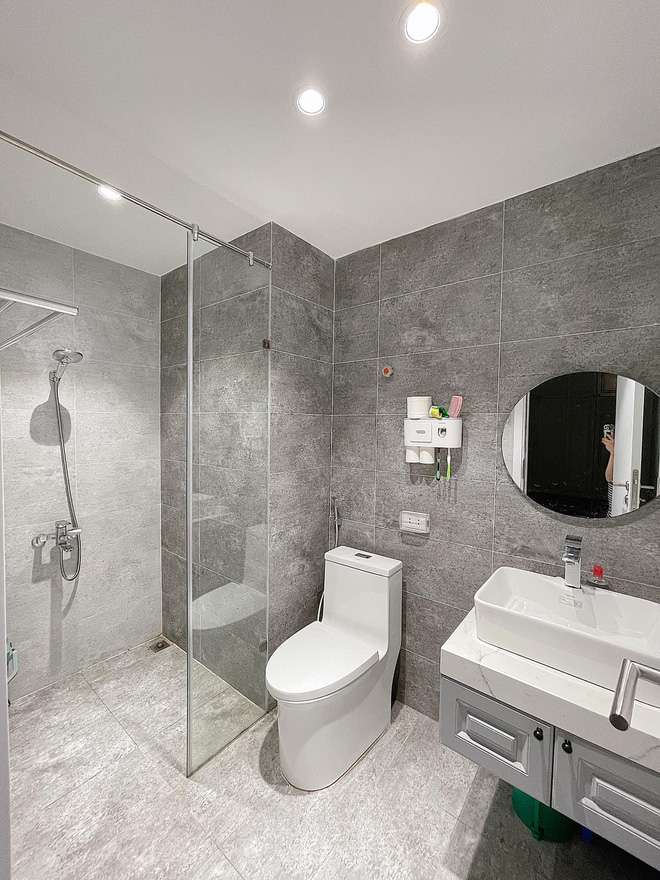 Vợ chồng Nghệ An chi 600 triệu tái cấu trúc căn hộ 90m2, góc nào cũng rộng thênh thang ngắm đến đâu ưng đến đó-23