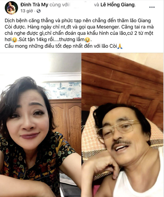 Trước khi qua đời, bệnh tình ra sao mà khiến NS Giang Còi sụt 14kg, đau đớn cả thể xác lẫn tinh thần?-2