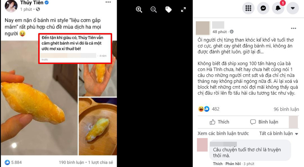 Thủy Tiên lại bị antifan bóc là dối trá chỉ vì một lời nói liên quan đến bánh mì-1