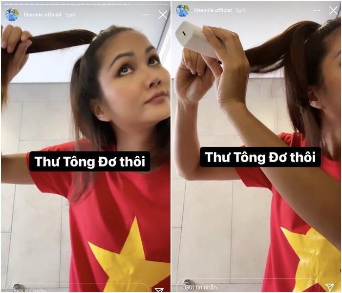 HHen Niê như vẹt hát tuồng vì màn trang điểm bằng hoa quả-3