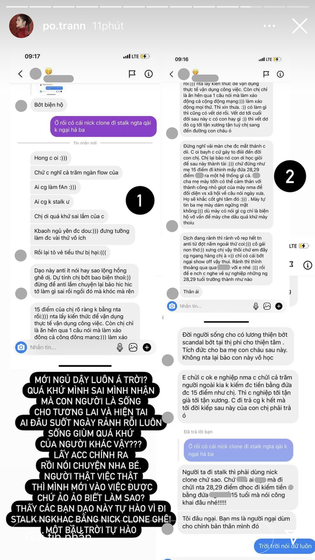 Hot girl trứng rán bỗng đại chiến dân mạng, tung 7749 cap màn hình căng đét: Drama gì nữa đây?-3