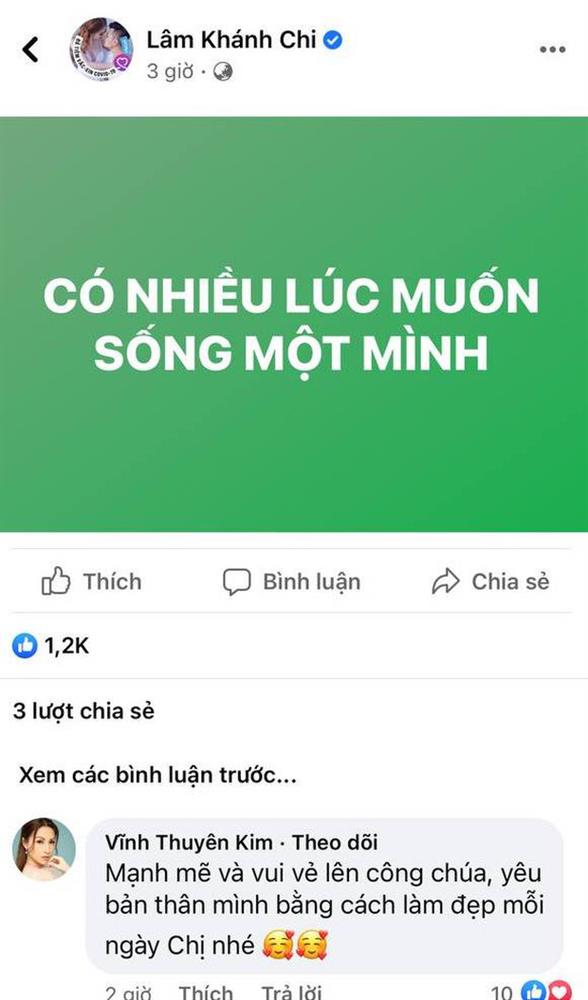 Đang hạnh phúc bên ông xã kém 8 tuổi, Lâm Khánh Chi bất ngờ tuyên bố muốn sống một mình, chuyện gì đây?-1
