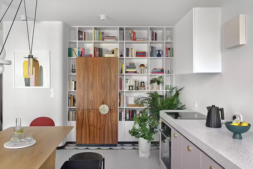 Căn hộ 42m² decor tinh tế với nội thất và màu sắc hiện đại dành cho vợ chồng trẻ-3