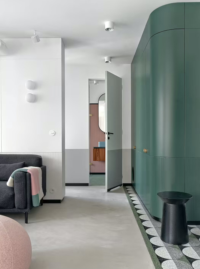 Căn hộ 42m² decor tinh tế với nội thất và màu sắc hiện đại dành cho vợ chồng trẻ-5