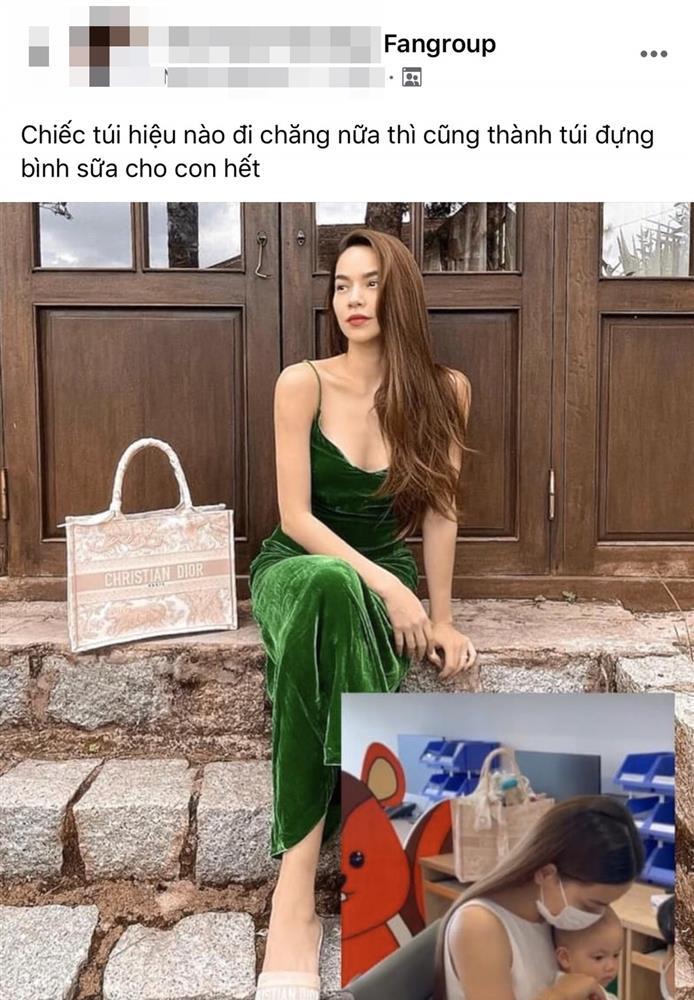 Hết túi Kenzo, Chanel đến Dior 70 triệu cũng chỉ đề Hà Hồ đựng đồ bỉm sữa-5