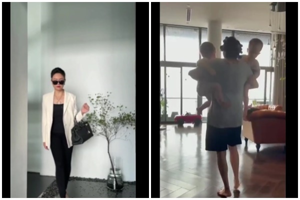 Vừa rời con 5 phút, mẹ trẻ quay lại thì phát hoảng khi nhìn mái tóc tự xử của con-4