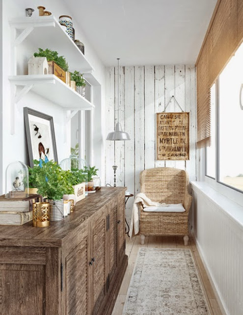 25 ý tưởng tuyệt đẹp cho ban công kín, giúp bạn tăng thêm không gian hữu ích và tính thẩm mỹ cho cả căn nhà-3