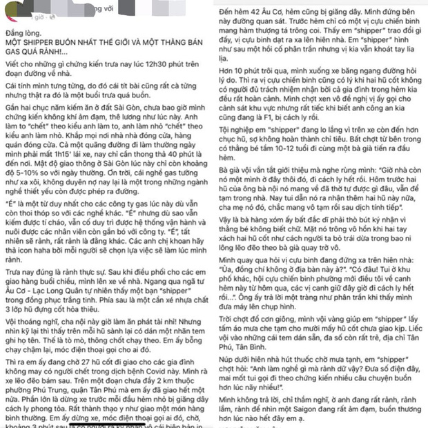 Sự thật câu chuyện shipper chở tro cốt người mất vì Covid-19 đi giao khắp Sài Gòn gây xôn xao-2