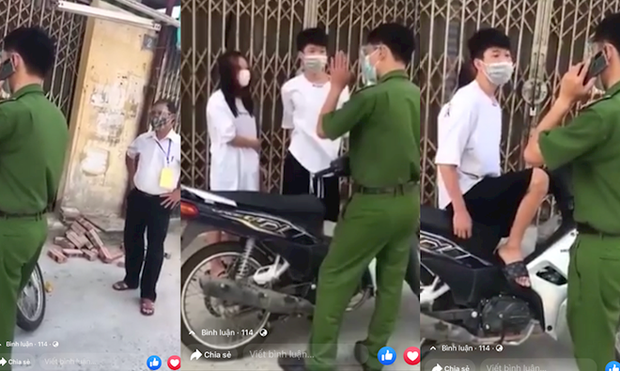 Danh tính thanh niên ngổ ngáo chở người yêu đi chợ, vi phạm giãn cách còn thách thức công an-1