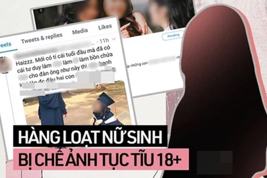 NÓNG: Hàng chục nữ sinh trường cấp 3 nổi tiếng ở Hà Nội lộ hình riêng tư, bị chế ảnh nóng tục tĩu, hành động của kẻ biến thái gây rợn người