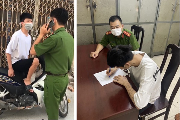 Vụ nam thanh niên ở Hà Nội chở bạn gái ra đường, lăng mạ công an: Cặp đôi tiếp tục bị xử phạt lỗi liên quan trật tự an toàn giao thông-1
