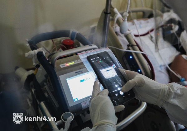 Ảnh: Theo chân bác sĩ nơi thành trì cuối cùng giành lại sự sống cho các F0 nguy kịch, phải thở máy ở TP.HCM-9