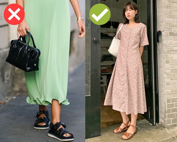 4 kiểu giày không nên mix cùng váy vì làm xấu cả tổng thể, mất đi vẻ duyên dáng-4