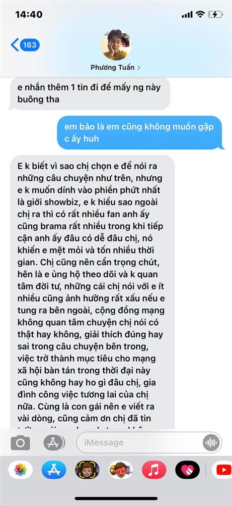 Cô gái thứ 3 trong bê bối Jack bị tố lăng nhăng: Jack từng soạn tin nhắn bắt cô gái này gửi cho Thiên An-2