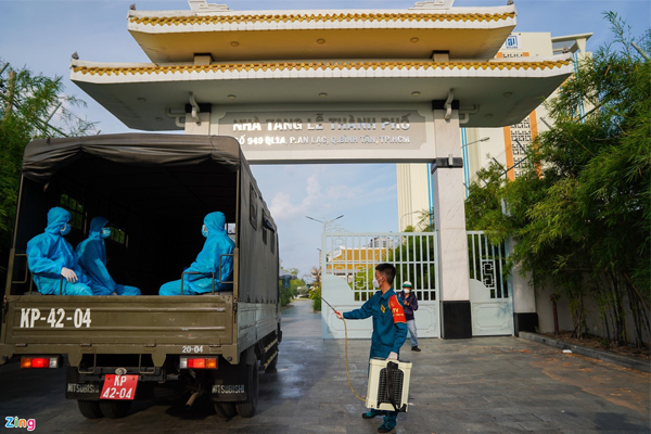 Tập kết tro cốt bệnh nhân tử vong do Covid-19 tại Nhà tang lễ TP.HCM-1