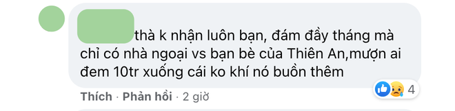 Bạn cùng lớp với Thiên An tố gia đình Jack không đoái hoài tới cháu, gửi tiền mừng đầy tháng 10 triệu rồi thôi?-3