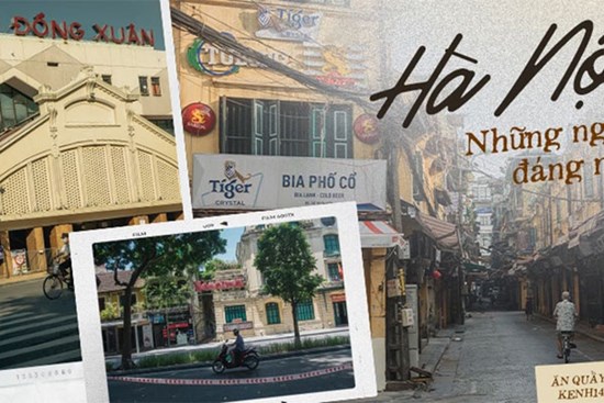 Những hình ảnh về Hà Nội sẽ khiến chúng ta nhớ mãi quãng thời gian này - khi cả thành phố căng mình chống dịch