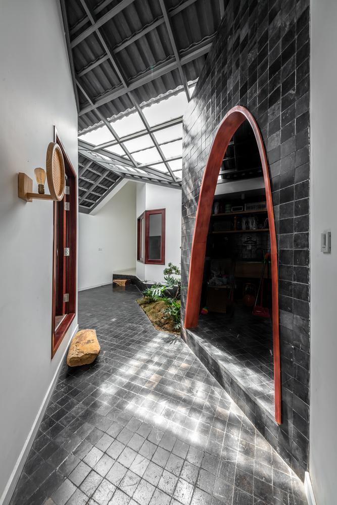 Nhà cấp 4 thiết kế như cuốn nhật kí, đi mãi không hết ở Sóc Trăng gây sốt-9