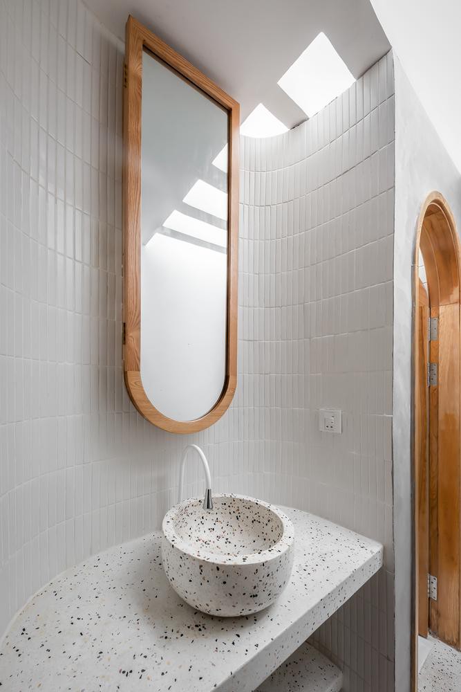 Nhà cấp 4 thiết kế như cuốn nhật kí, đi mãi không hết ở Sóc Trăng gây sốt-17