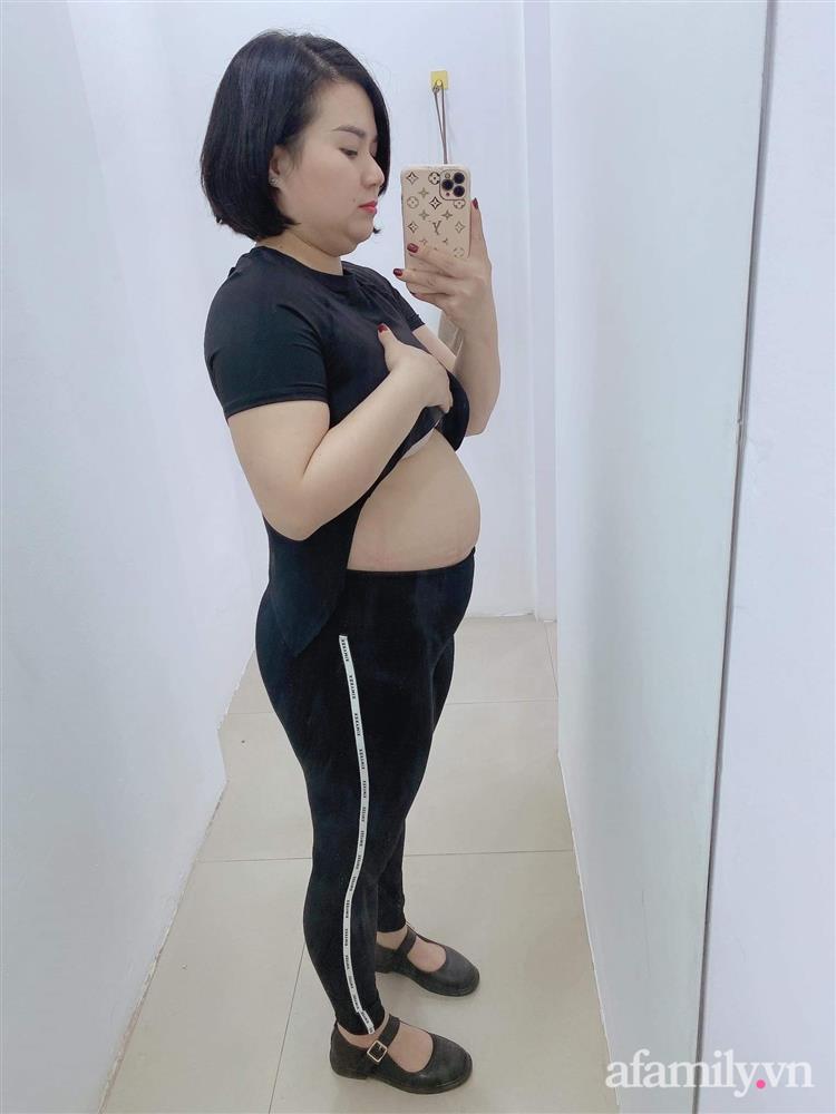 Sau sinh bị gọi là mẹ sề, mẹ 2 con giảm luôn 21kg đáp trả những lời chê khiếm nhã-2