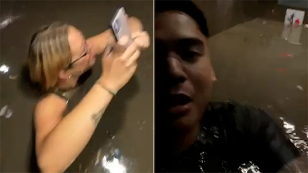 Chàng trai gốc Việt mắc kẹt trong thang máy ngập nước tới cổ ở Mỹ-1