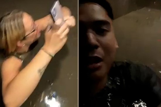 Chàng trai gốc Việt mắc kẹt trong thang máy ngập nước tới cổ ở Mỹ