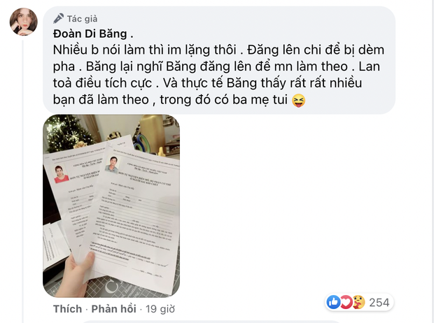 Drama Đoàn Di Băng với antifan vẫn chưa dừng lại, đến việc hiến tạng cũng bị nghi ngờ vì quên trình ra 1 thứ-3