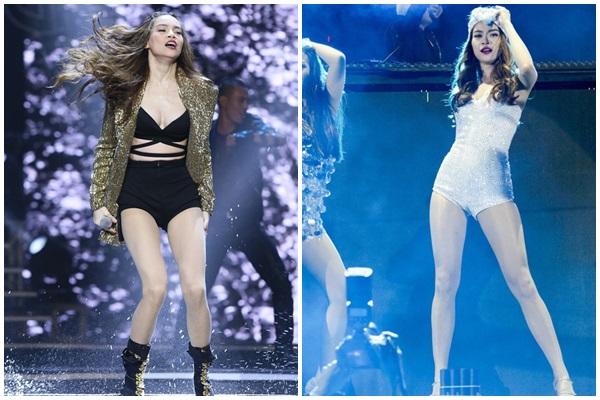 Bắt bài giấu bụng mỡ của Hà Hồ nhờ chiêu mix đồ cao tay với quần short-1