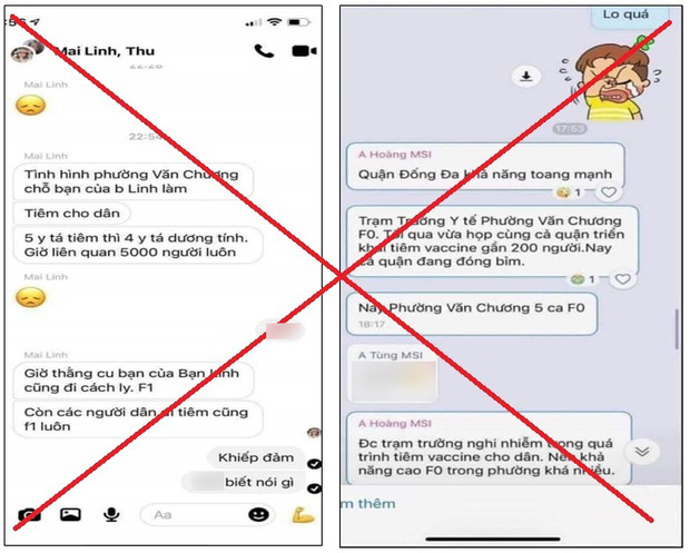 Hà Nội: 5.000 F1 liên quan các ca Covid-19 tham gia tiêm chủng là thông tin sai sự thật-1
