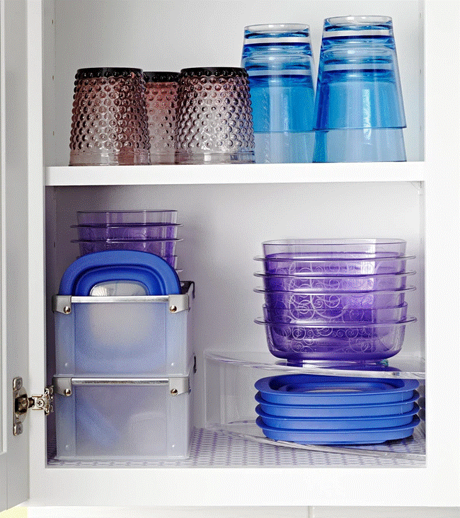 Chỉ với 3 bước sau đây, những hộp đựng thực phẩm cồng kềnh của bạn sẽ đi vào khuôn khổ-3