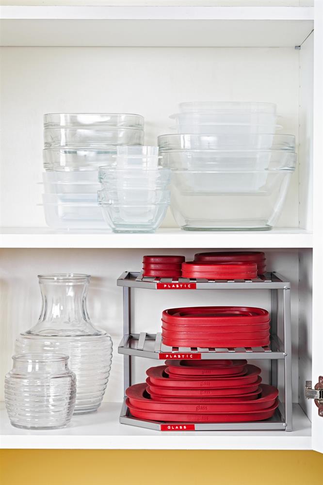 Chỉ với 3 bước sau đây, những hộp đựng thực phẩm cồng kềnh của bạn sẽ đi vào khuôn khổ-4