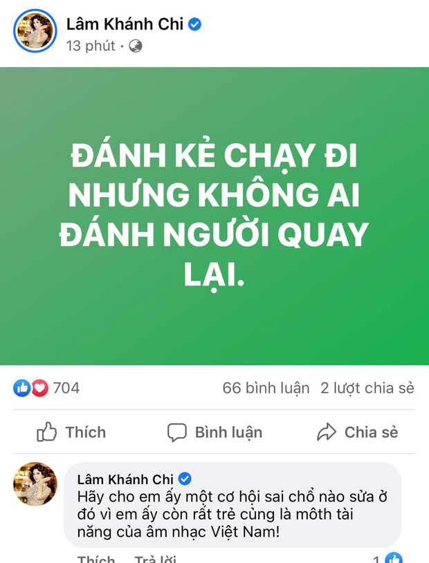 Lâm Khánh Chi, BTV Quang Minh, trưởng FC Đom Đóm đồng loạt nhắn gửi đến Jack sau status xin lỗi vì bê bối-1