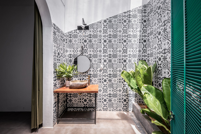 Trốn Sài Gòn, vợ chồng về quê Phú Yên xây nhà style Địa Trung Hải, dành hẳn 40m2 làm hồ bơi cho con-23