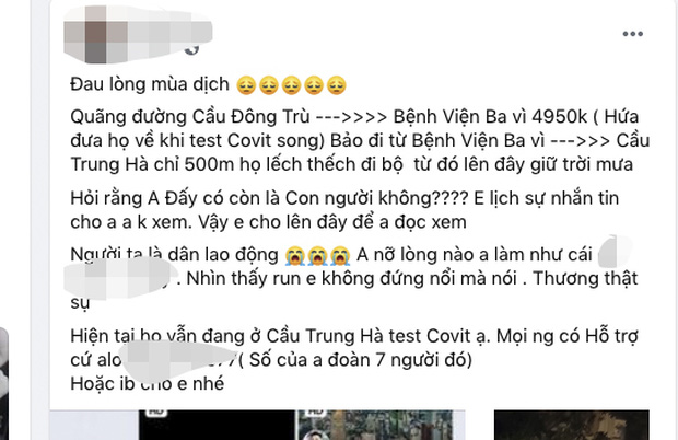 7 lao động ở Hà Nội bắt taxi 4,9 triệu đồng bị bỏ rơi phải đi bộ 6km và hành động ấm lòng của những người xa lạ-3
