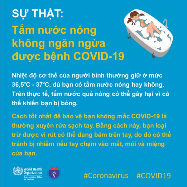 Lan truyền tin đồn Tắm nước nóng để tránh nhiễm Covid-19: Chuyên gia nói gì?-5