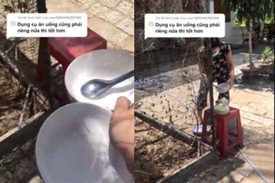 Clip: Dựng lán trong vườn cách ly cậu con trai về từ Sài Gòn, biểu cảm của người mẹ lúc đưa cơm cho con khiến tất cả bật cười