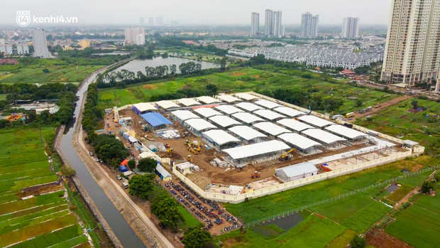 Ảnh: Bệnh viện dã chiến lớn nhất Hà Nội ra sao sau nửa tháng thần tốc xây dựng?-1