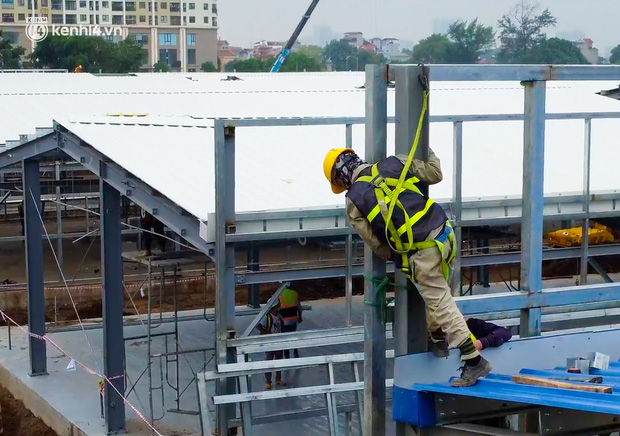 Ảnh: Bệnh viện dã chiến lớn nhất Hà Nội ra sao sau nửa tháng thần tốc xây dựng?-10