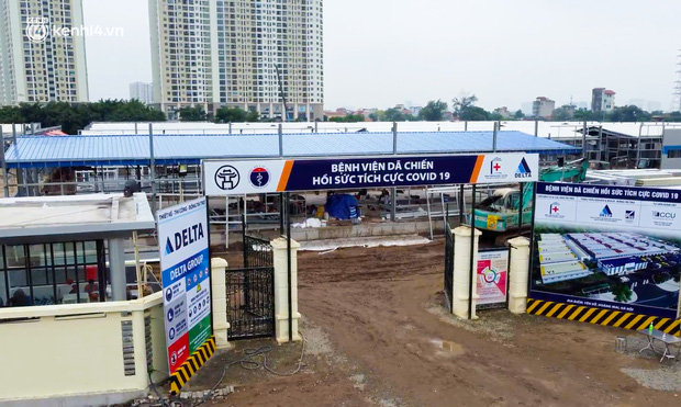 Ảnh: Bệnh viện dã chiến lớn nhất Hà Nội ra sao sau nửa tháng thần tốc xây dựng?-3