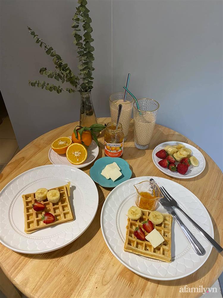 Căn bếp 10m² trong nhà tập thể cũ vừa thông thoáng vừa tiện ích của bà mẹ trẻ thích nội trợ ở Hà Nội-15